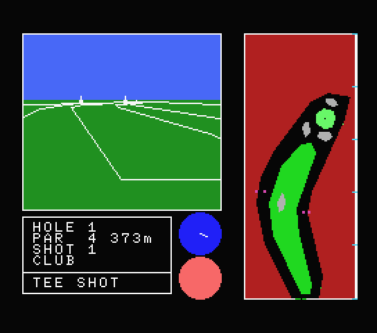 3D Golf Simulation screenshot 4 for MSX